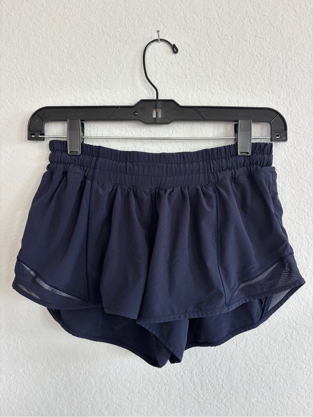 lululemon athletica Navy Layered Run Shorts